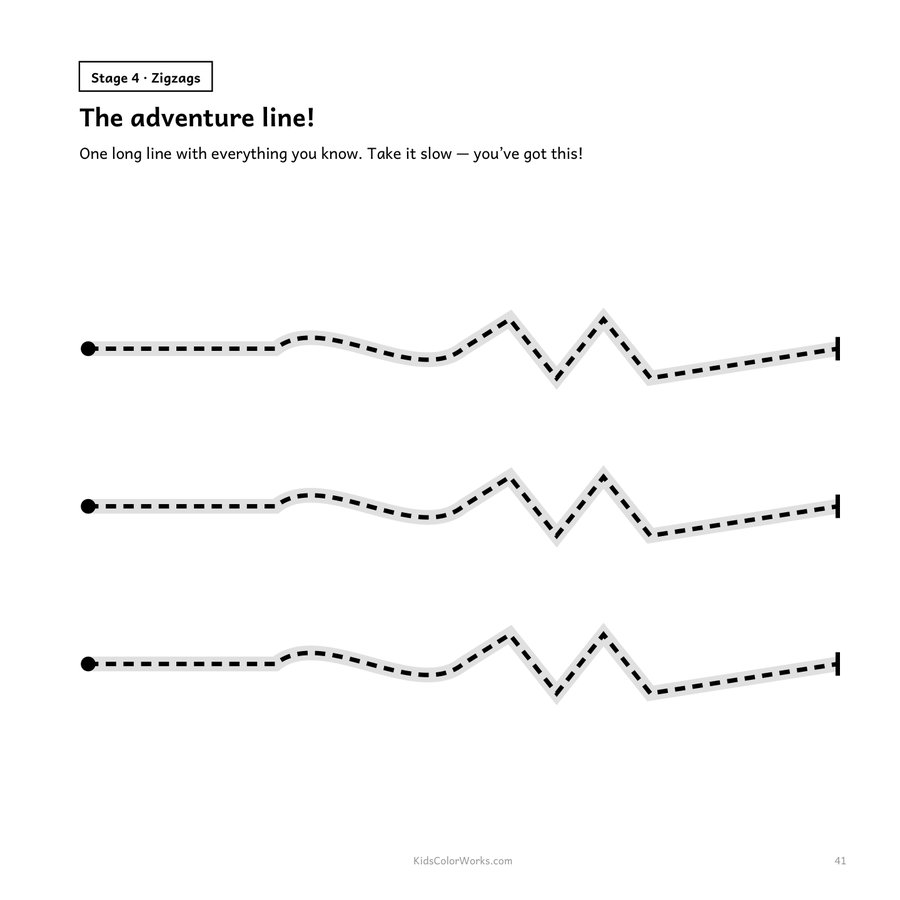 Scissor Skills Workbook for Kids Ages 3–5 — inside page 3
