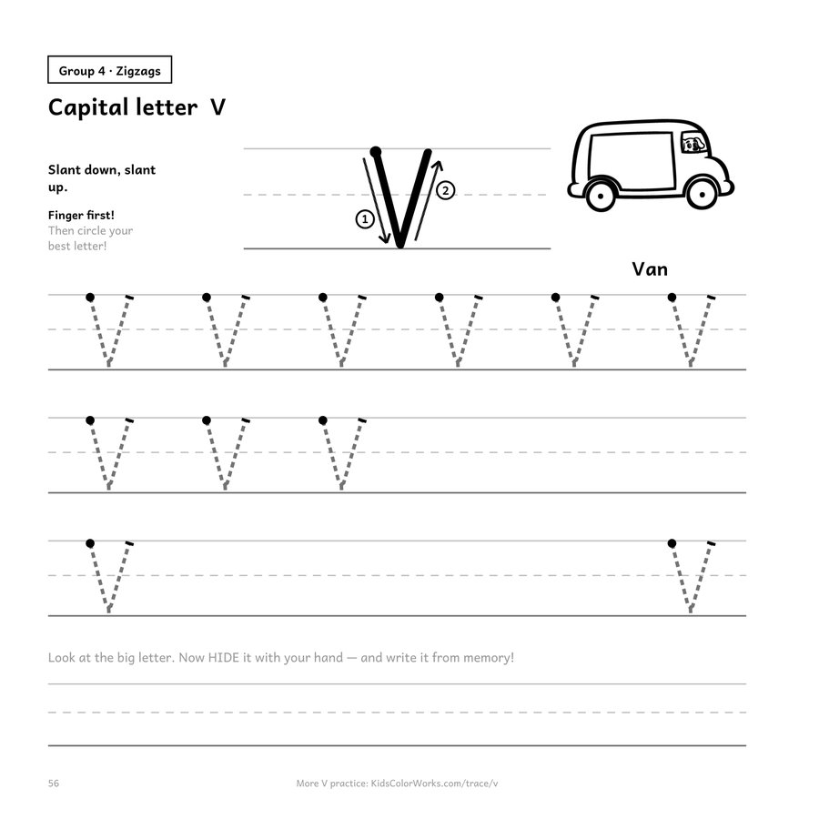 Letter Tracing for Kids Ages 3��–5 — inside page 3