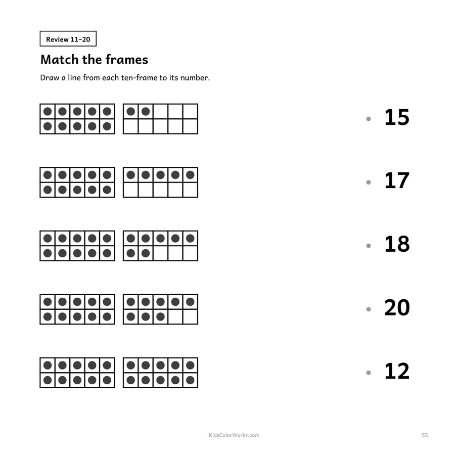 Number Tracing for Kids Ages 3–5 — inside page 3