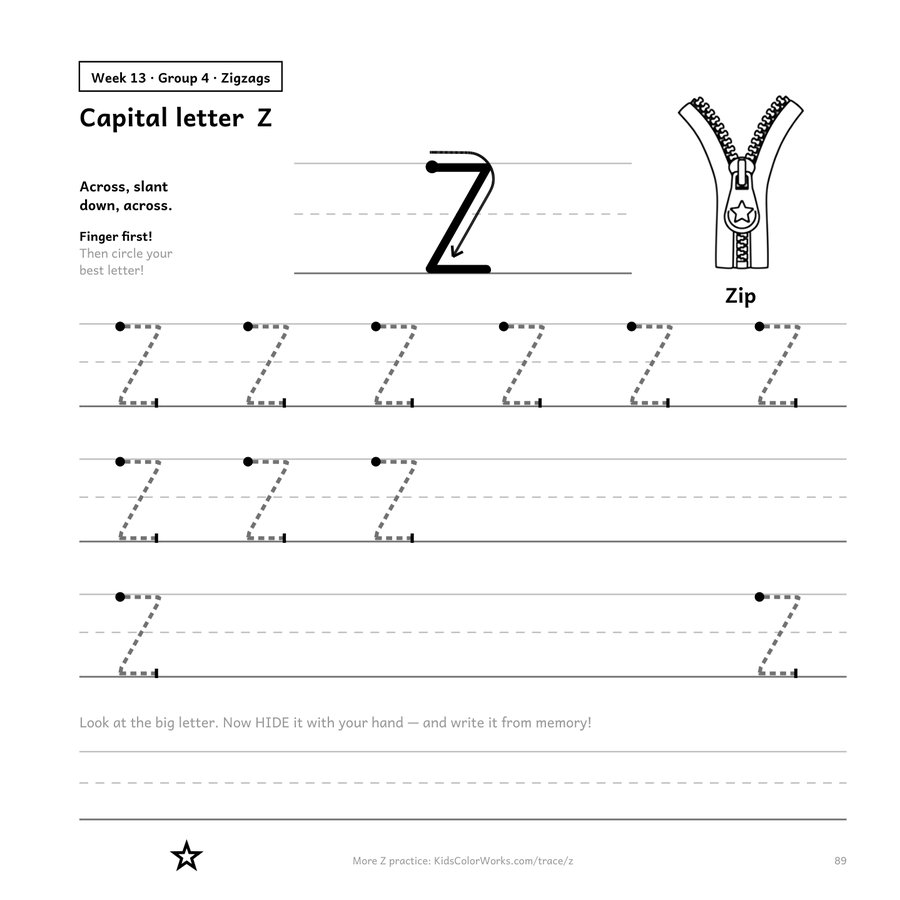 The Big Preschool Workbook Ages 3–5 — inside page 3