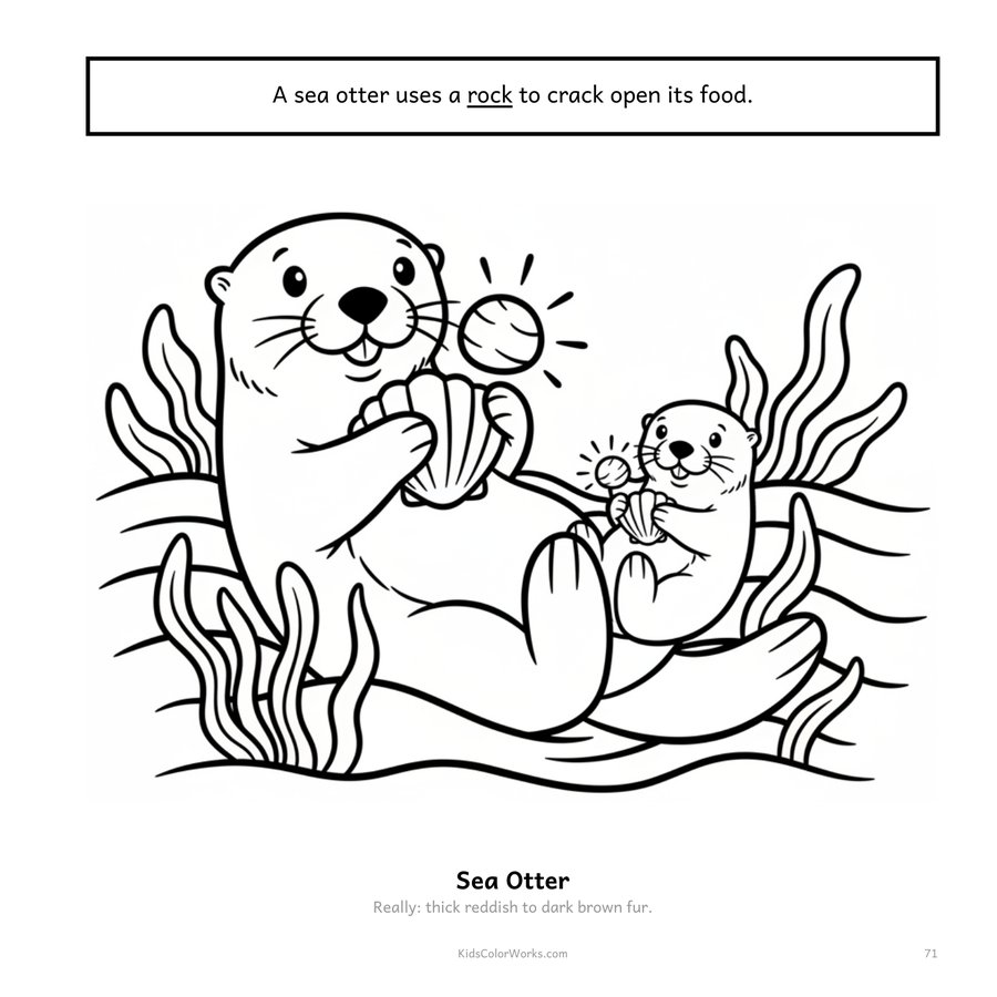 Color the Facts: Animals — inside page 4