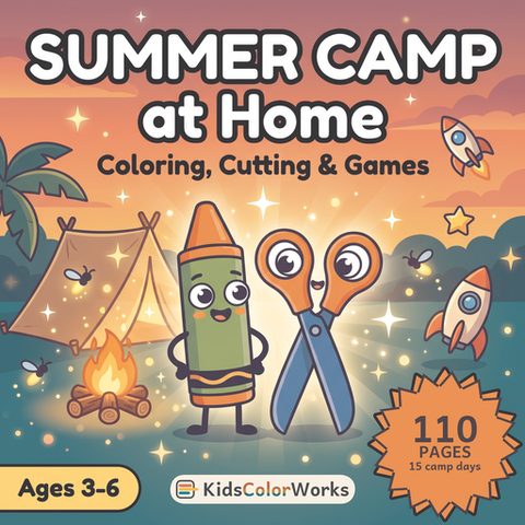 Summer Camp at Home — book cover