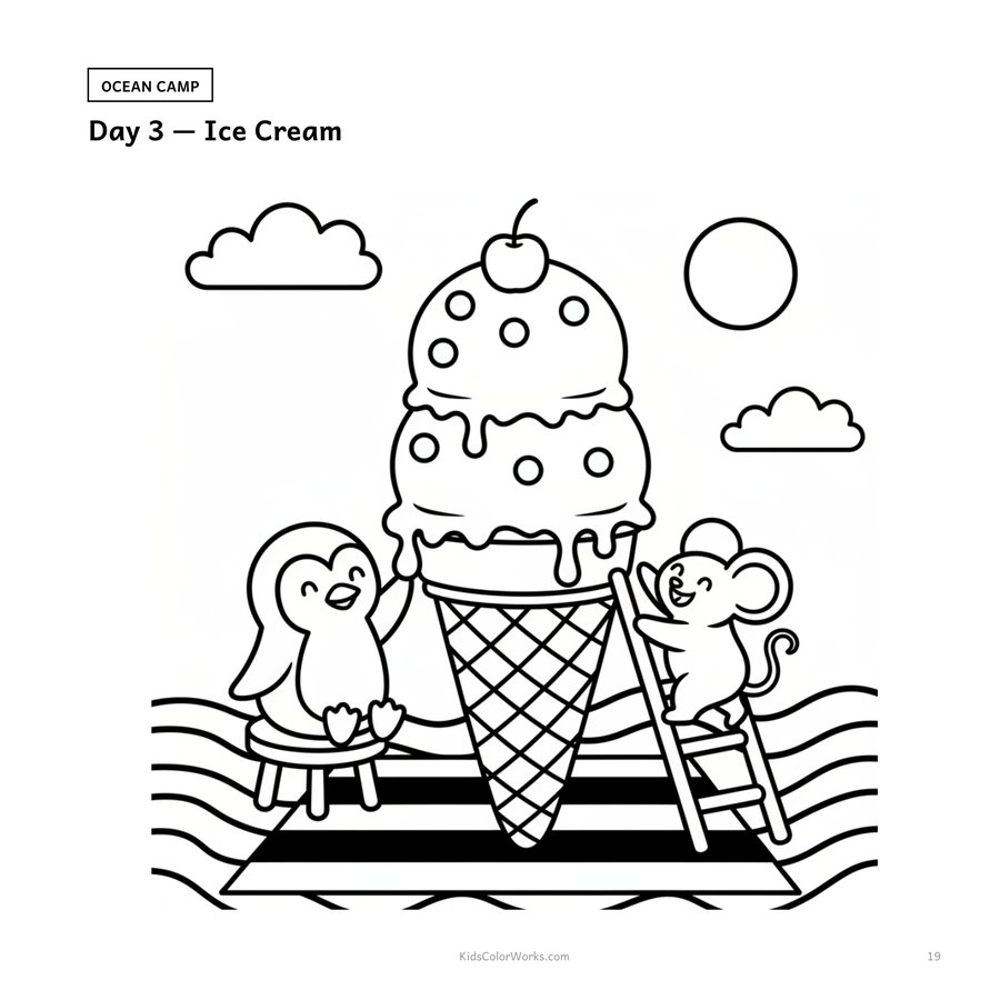 Summer Camp at Home — inside page 2