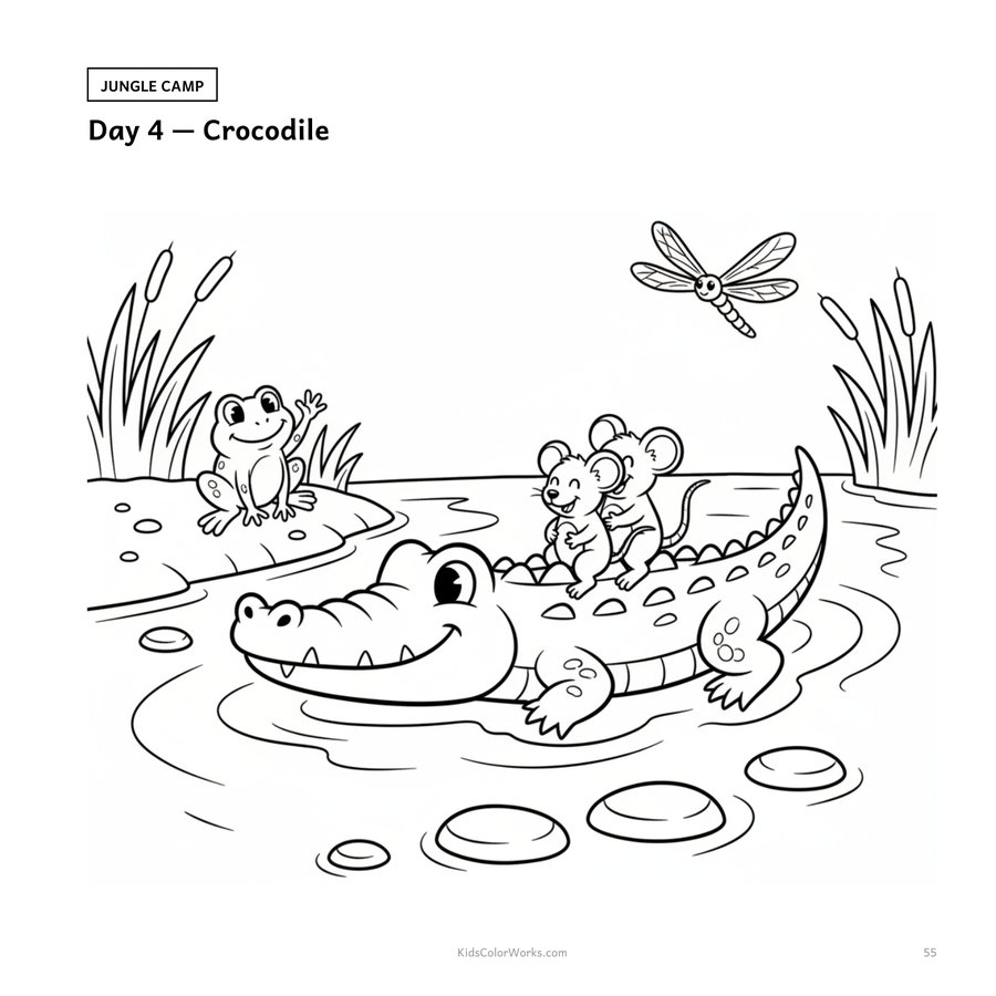Summer Camp at Home — inside page 4