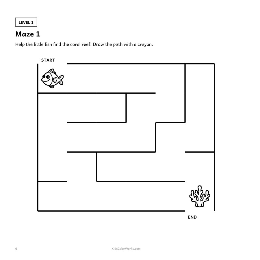 My First Mazes & Dot-to-Dot — inside page 1
