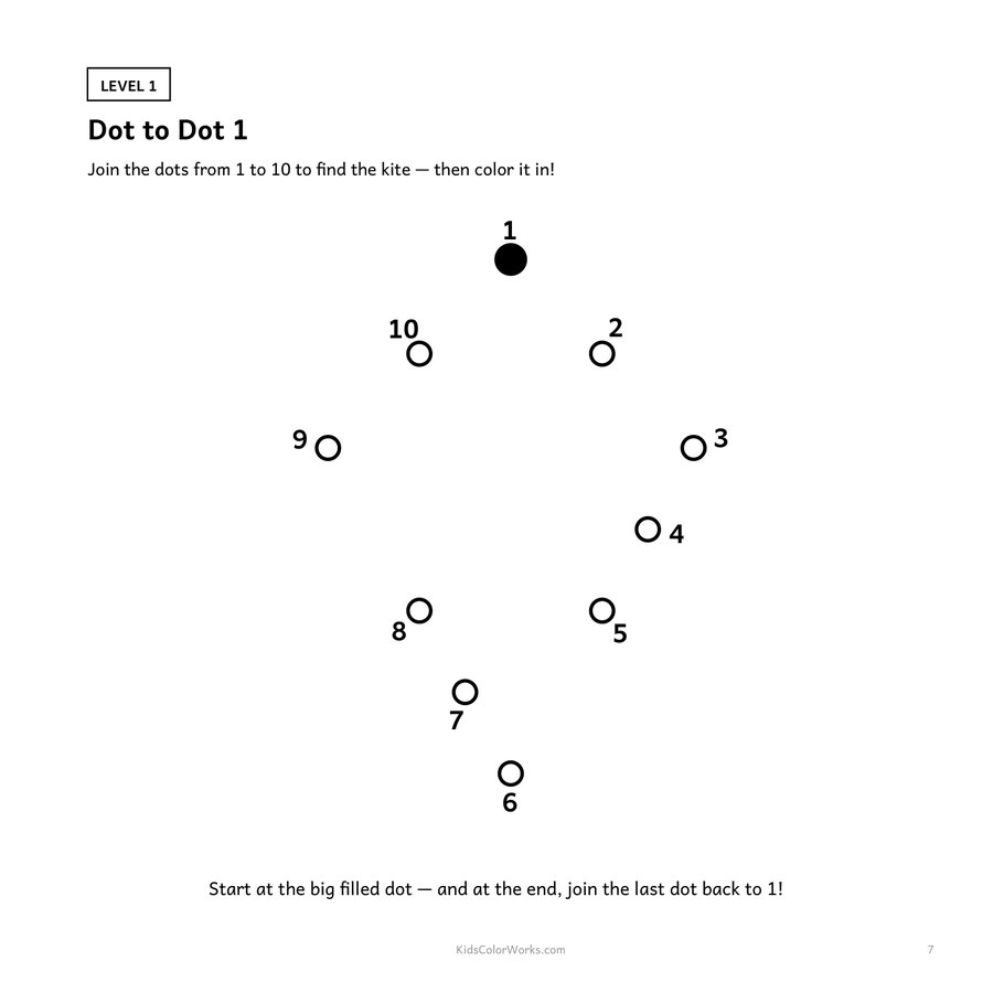 My First Mazes & Dot-to-Dot — inside page 2
