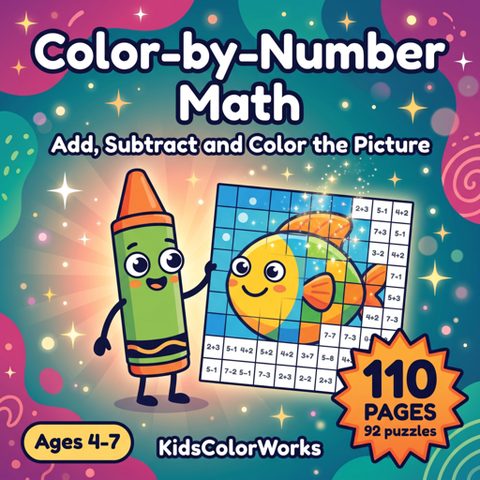 Color-by-Number Math — book cover