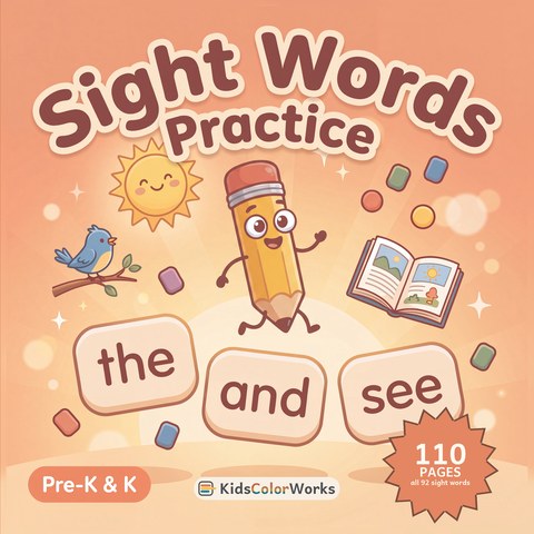 Sight Words Practice — cover