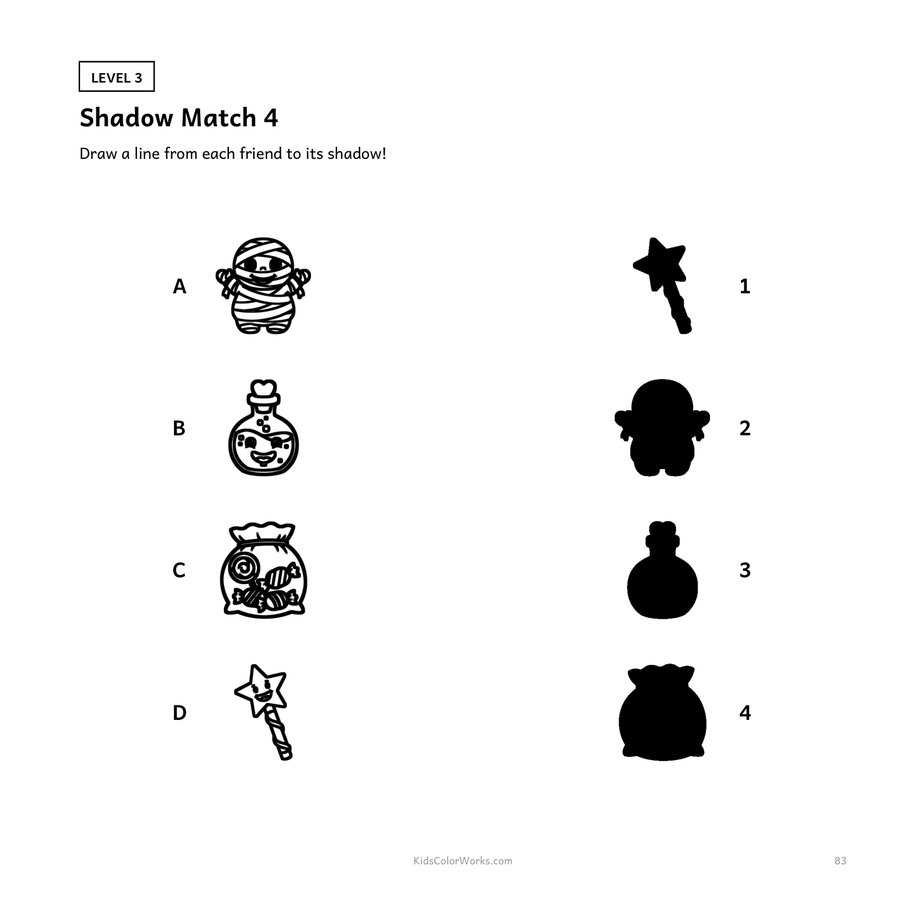 The Halloween Puzzle Book — inside page 4