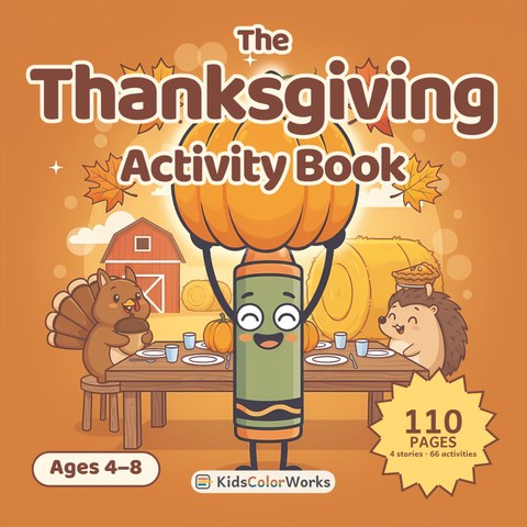 The Thanksgiving Activity Book — cover