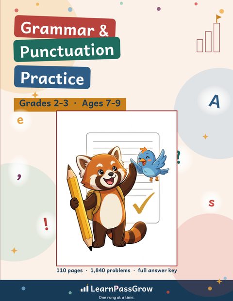 Grammar & Punctuation Practice — book cover