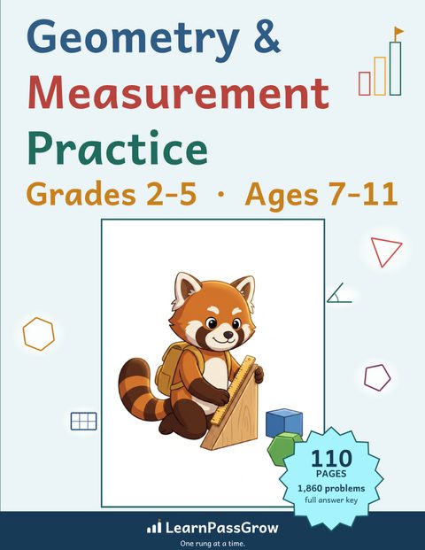Geometry & Measurement Practice — book cover